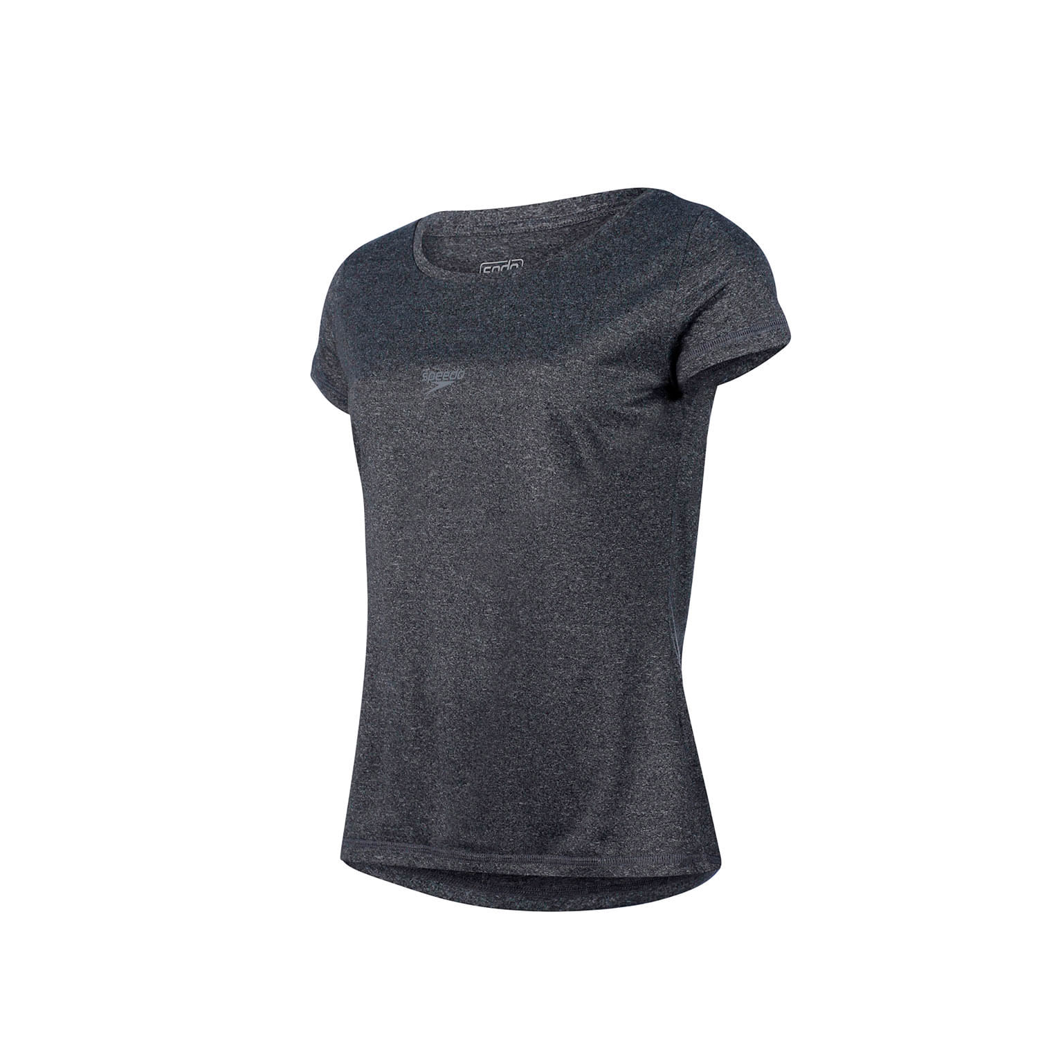 Camiseta Blend Feminina - MESCLA PRETO