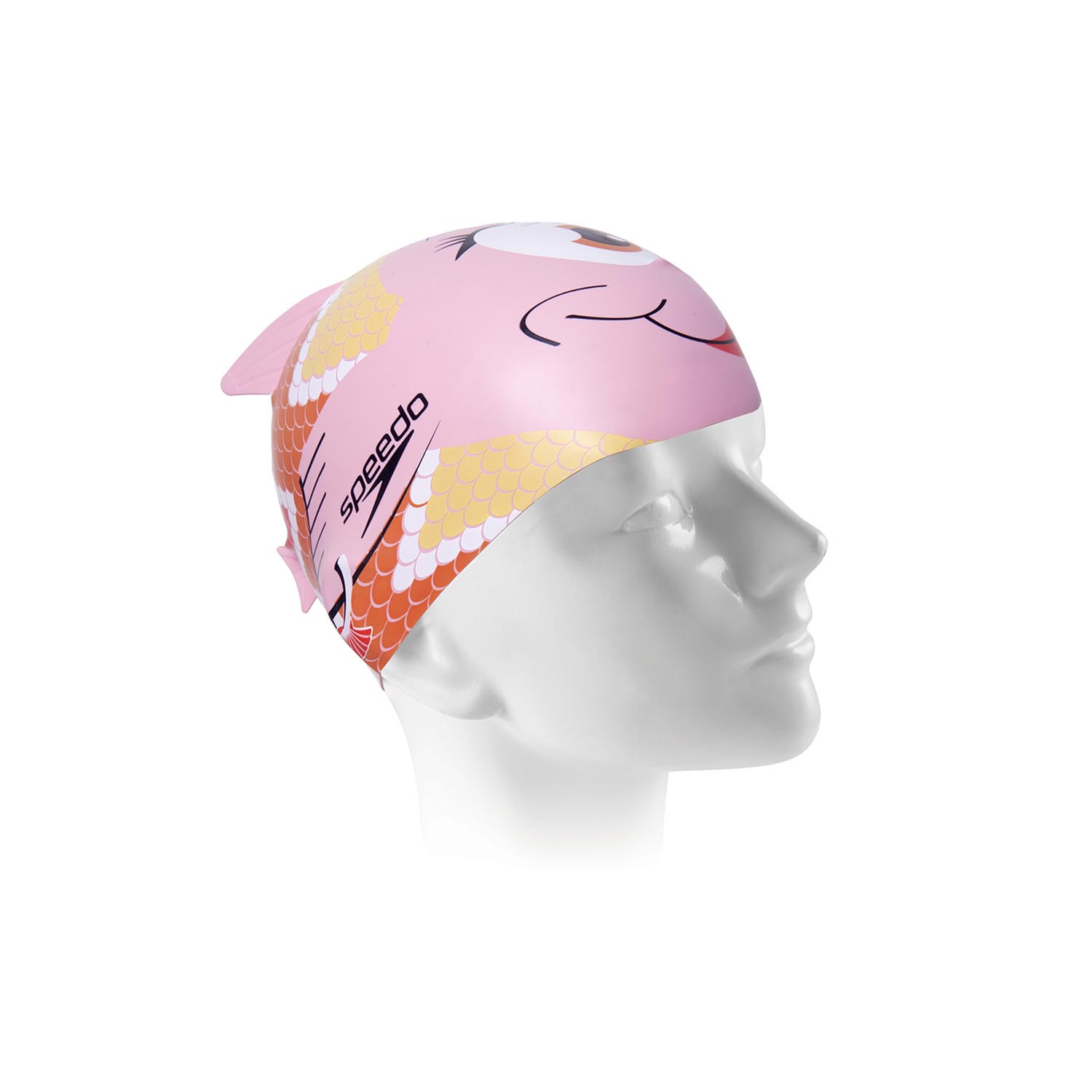 Touca De Natação Infantil De Silicone Fish Cap Coral |Speedo