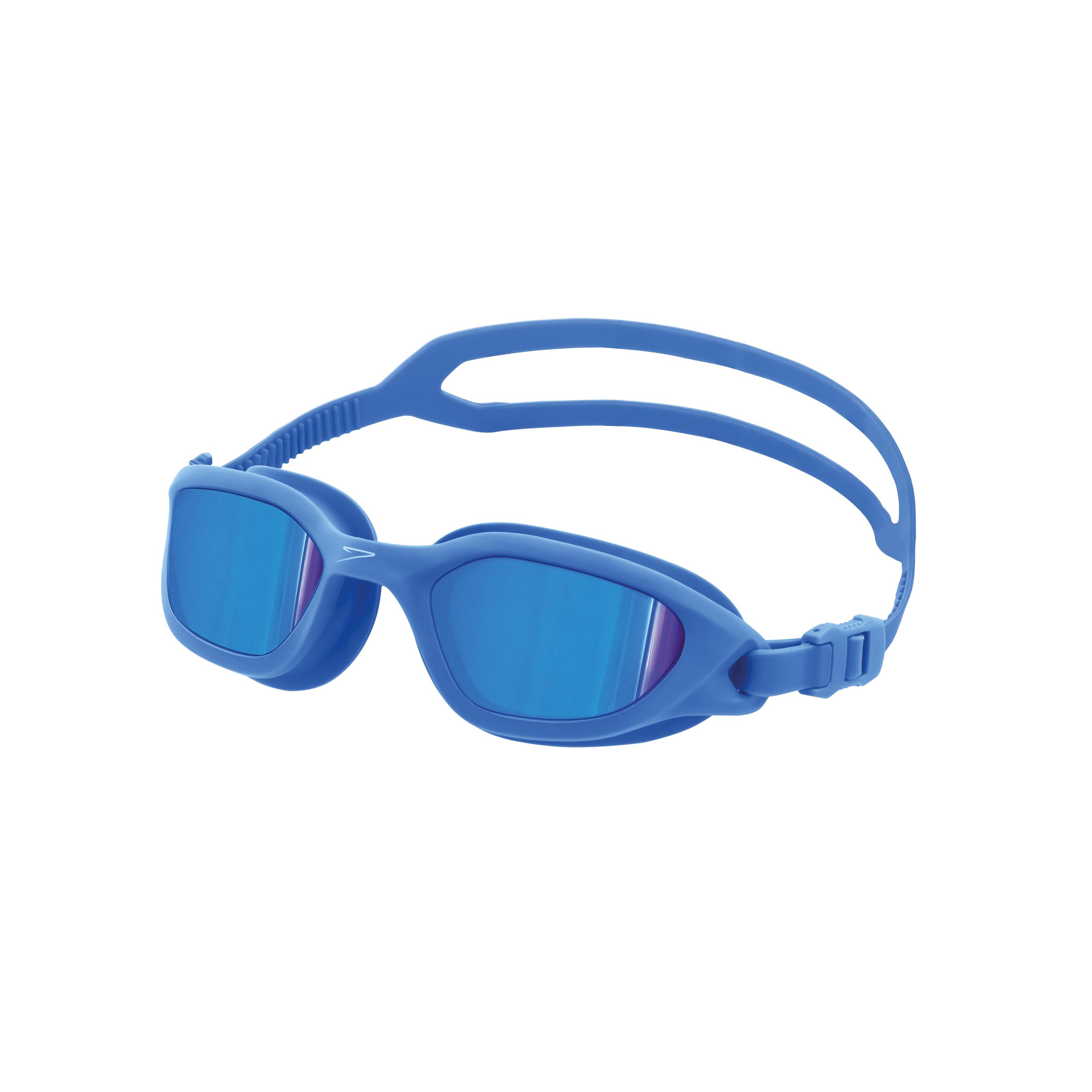Óculos de natação espelhado Swell Adulto - AZUL AZUL METALICO