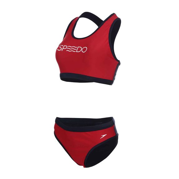 Biquíni Racer Open Life Saver 2 CHIC RED AZUL MARINHO lojaspeedo