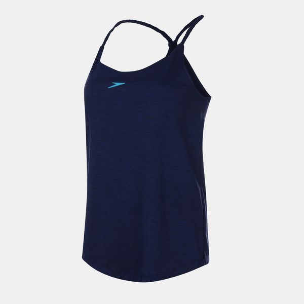 Regata Alça Trançada - MESCLA AZUL M