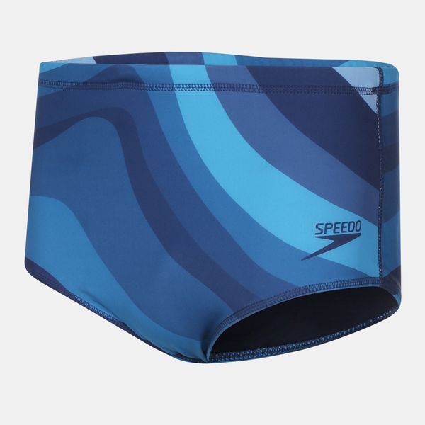 Sunga Tradicional Beach Waves - AGUA MARINHA GG