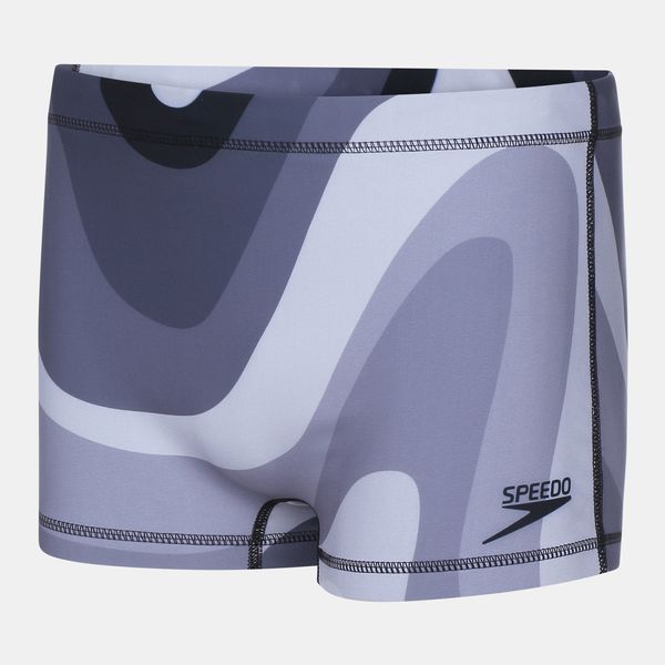 Sunga Boxer Beach Waves - PRETO GG