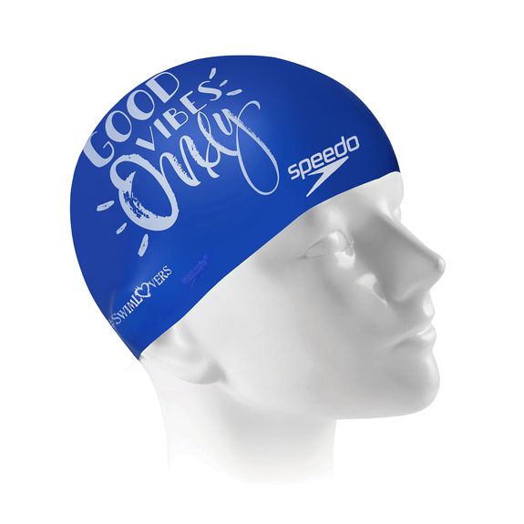 Touca de natação em silicone Swim Lovers - DARK BLUE - ÚNICO