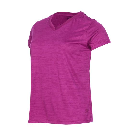 Camiseta feminina Fluity - MESCLA ROSA