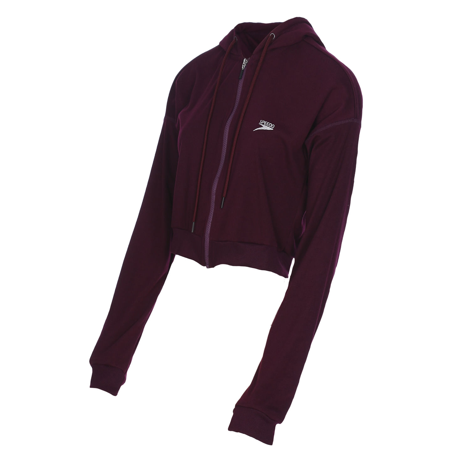 Jaqueta Feminina Cropped Harmony - MALBEC