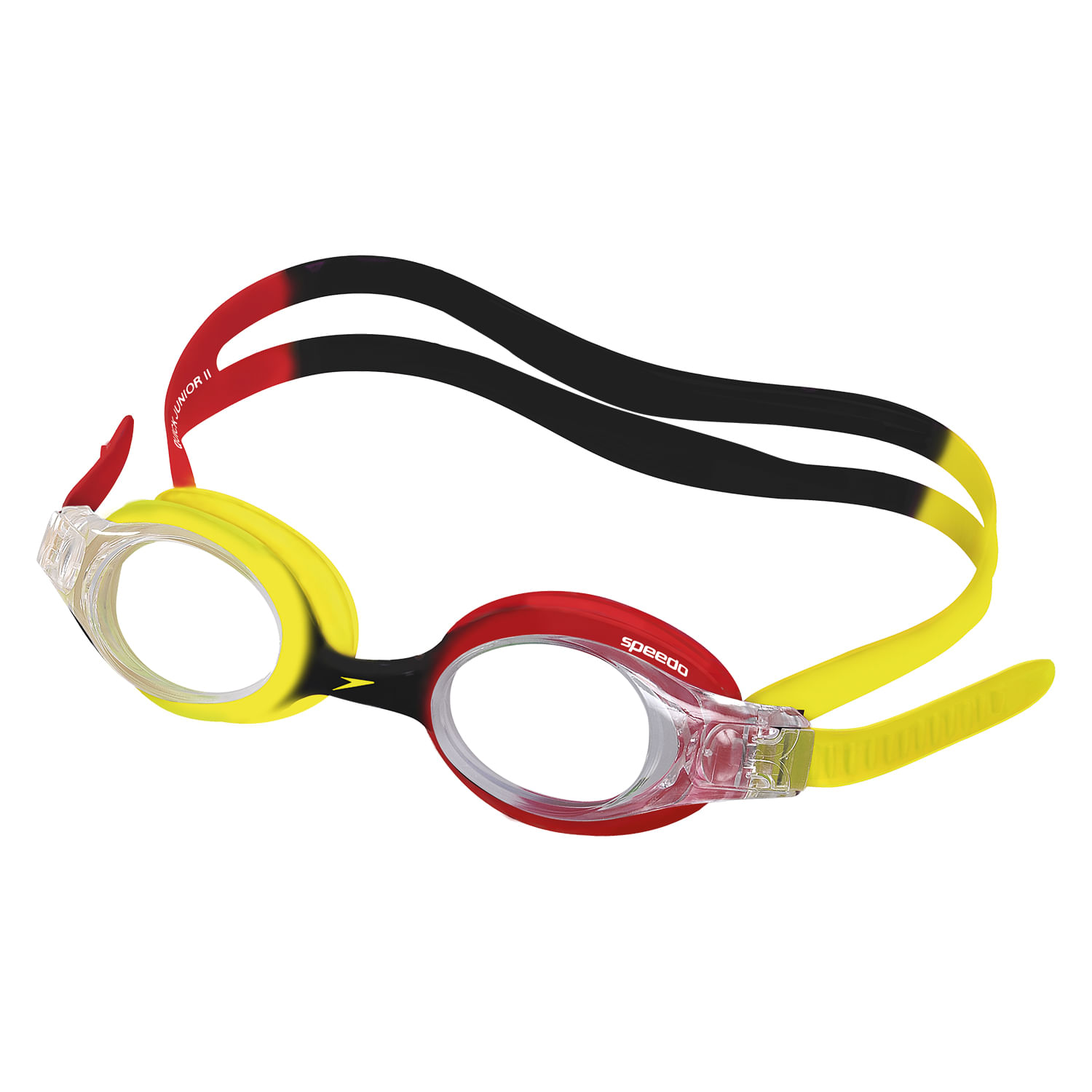 Óculos de natação infantil  Quick Jr II - MESCLA VERMELHO CRISTAL