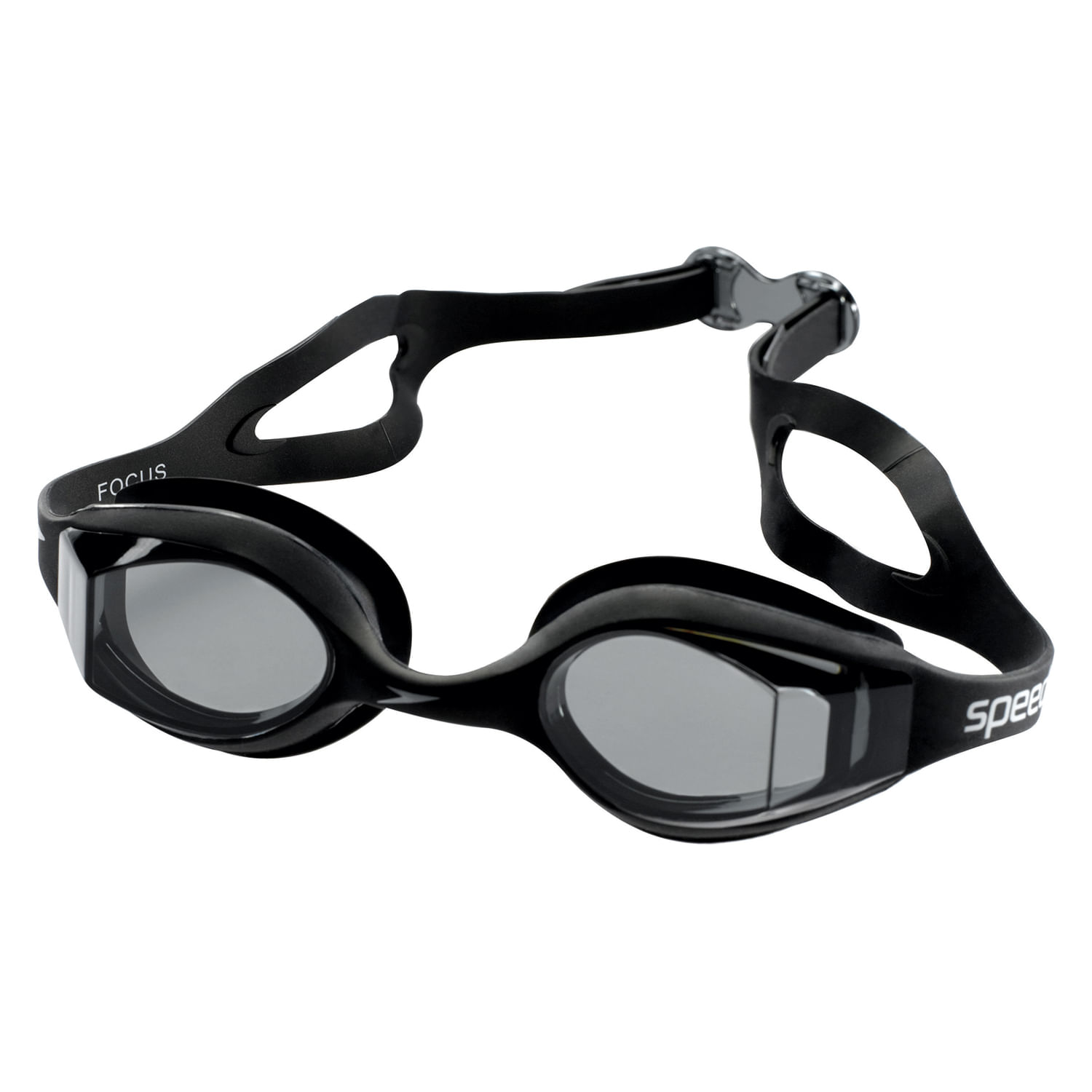 Óculos de natação Focus - PRETO FUME