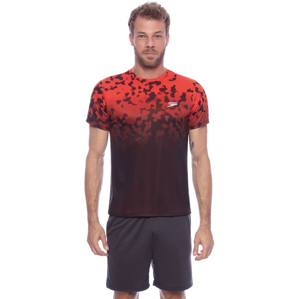 Camiseta masculina Essential Plus Leaf - PÁPRICA M