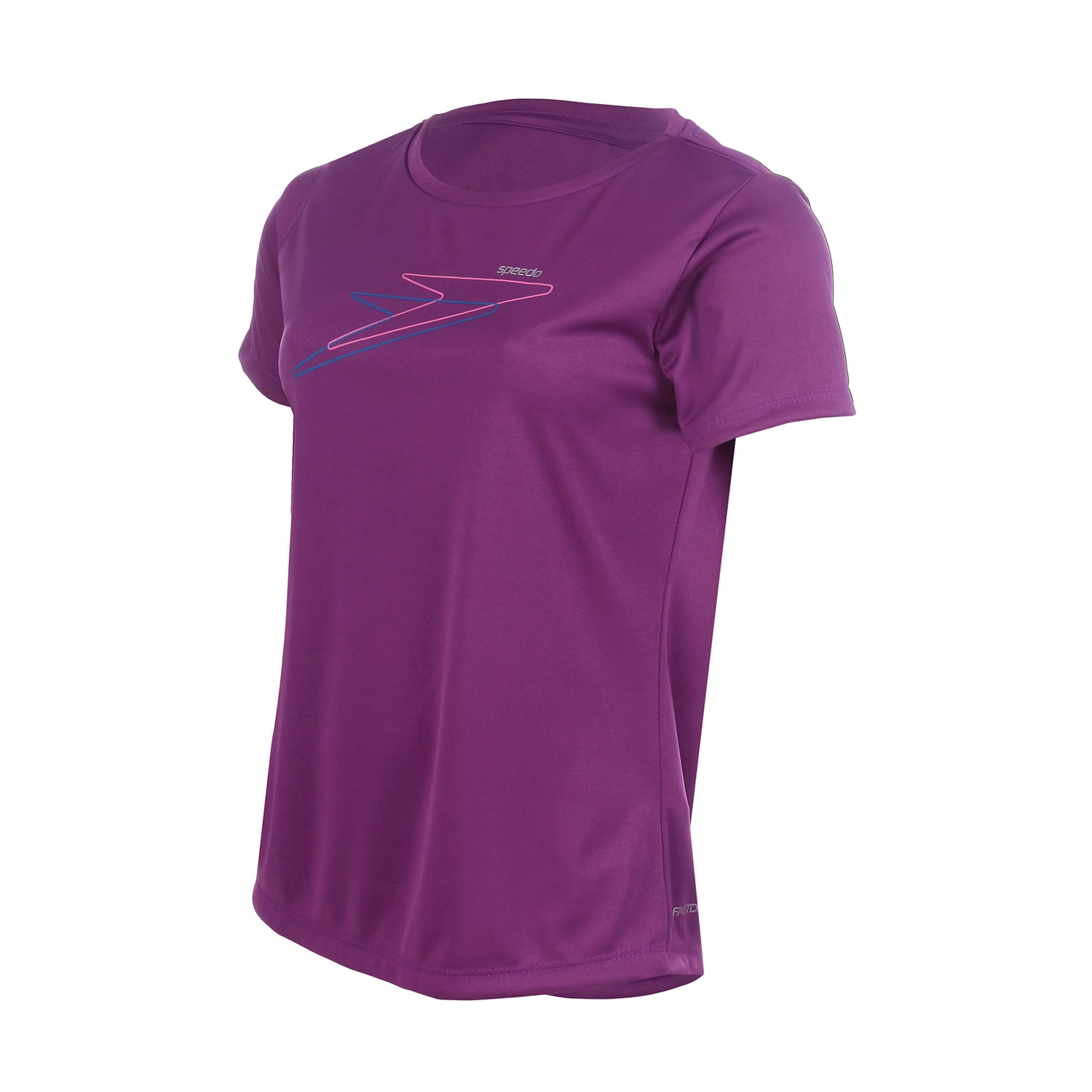 Camiseta Feminina Lettering - PURPLE