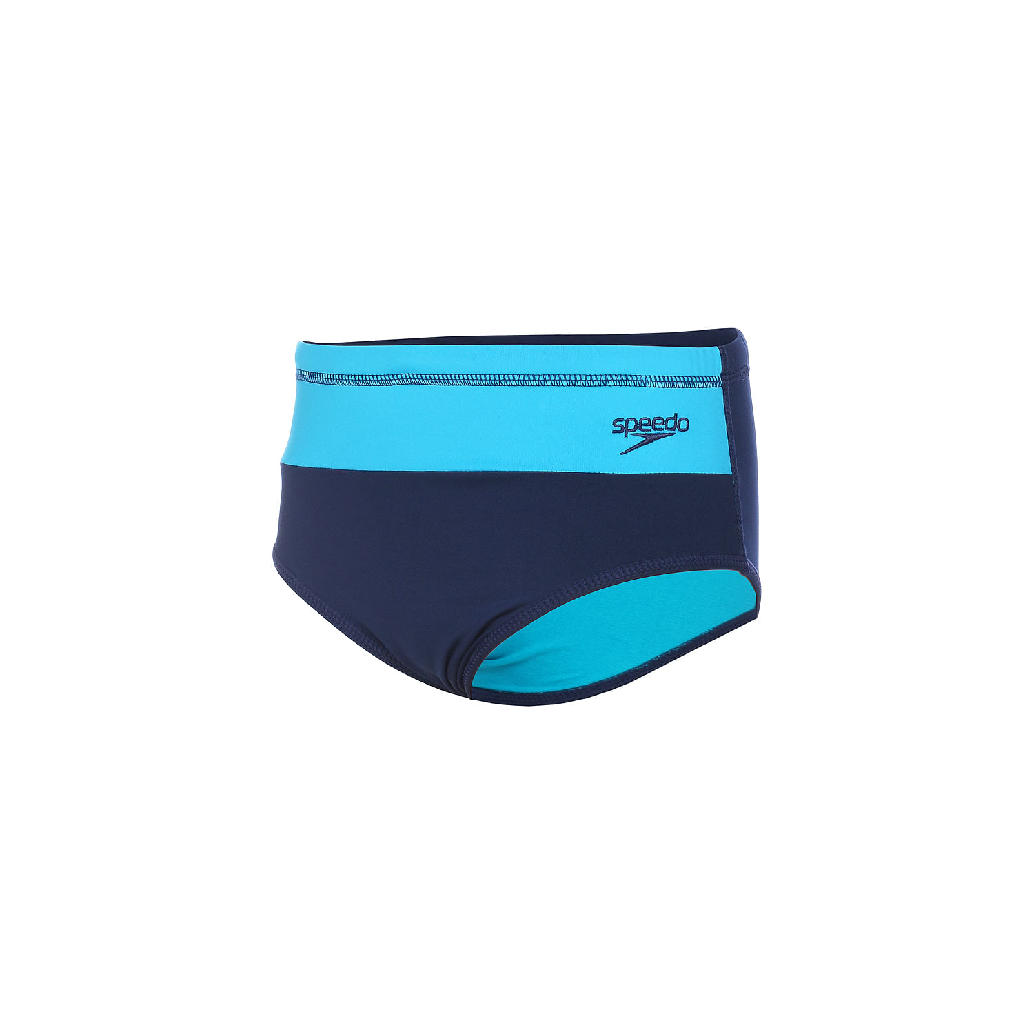 Sunga Junior Tradicional Color Block - MARINHO ACQUA