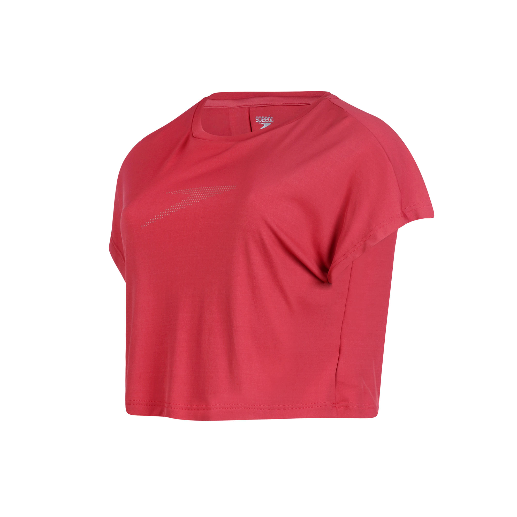 Camiseta Cropped Prega - VERMELHO TERRA