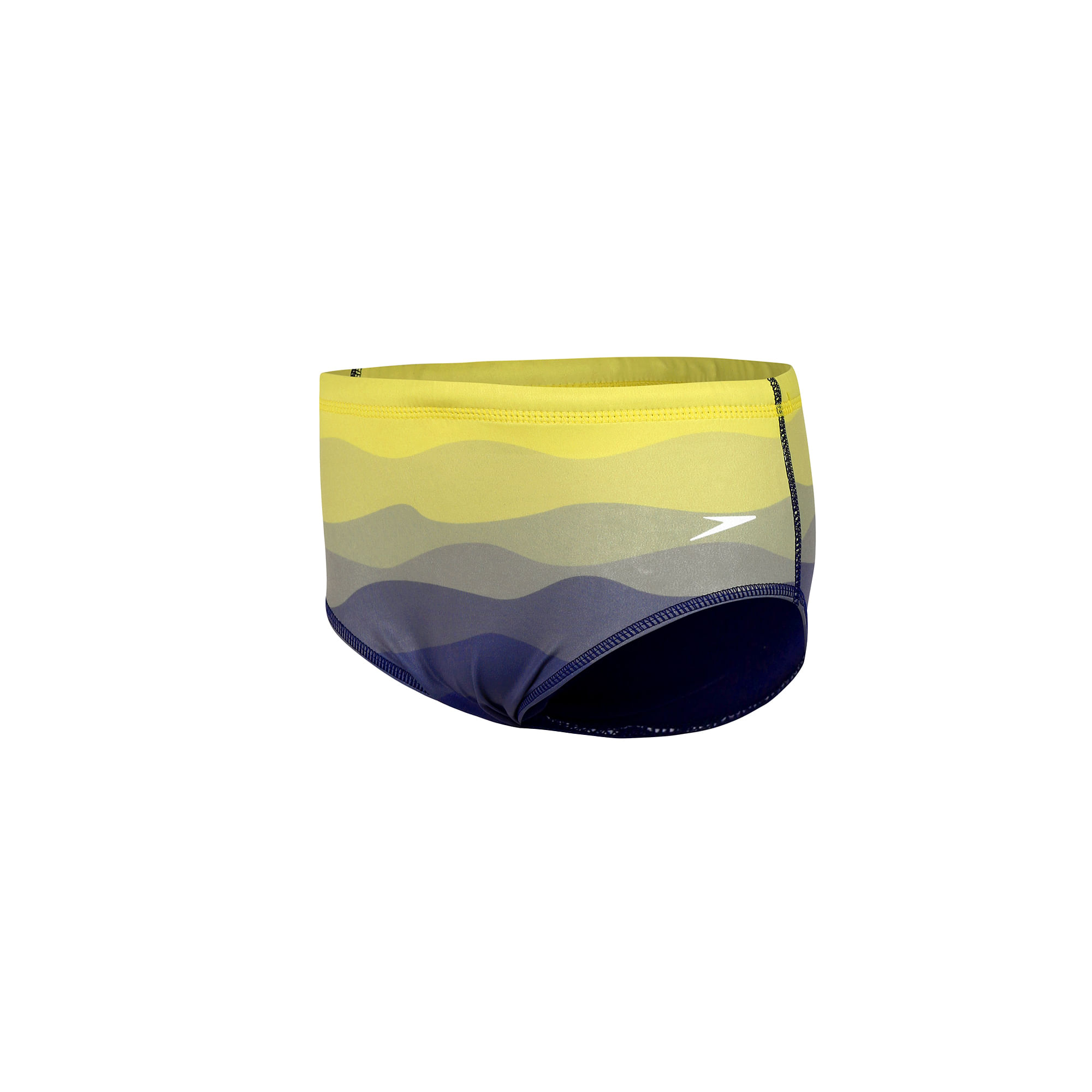 Sunga Tradicional Juvenil Waves - AMARELO