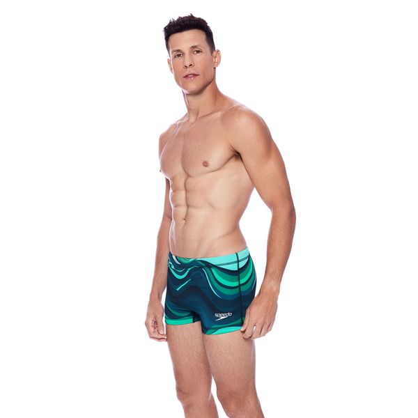 Sunga Boxer Waves - AZUL NAUTICO G
