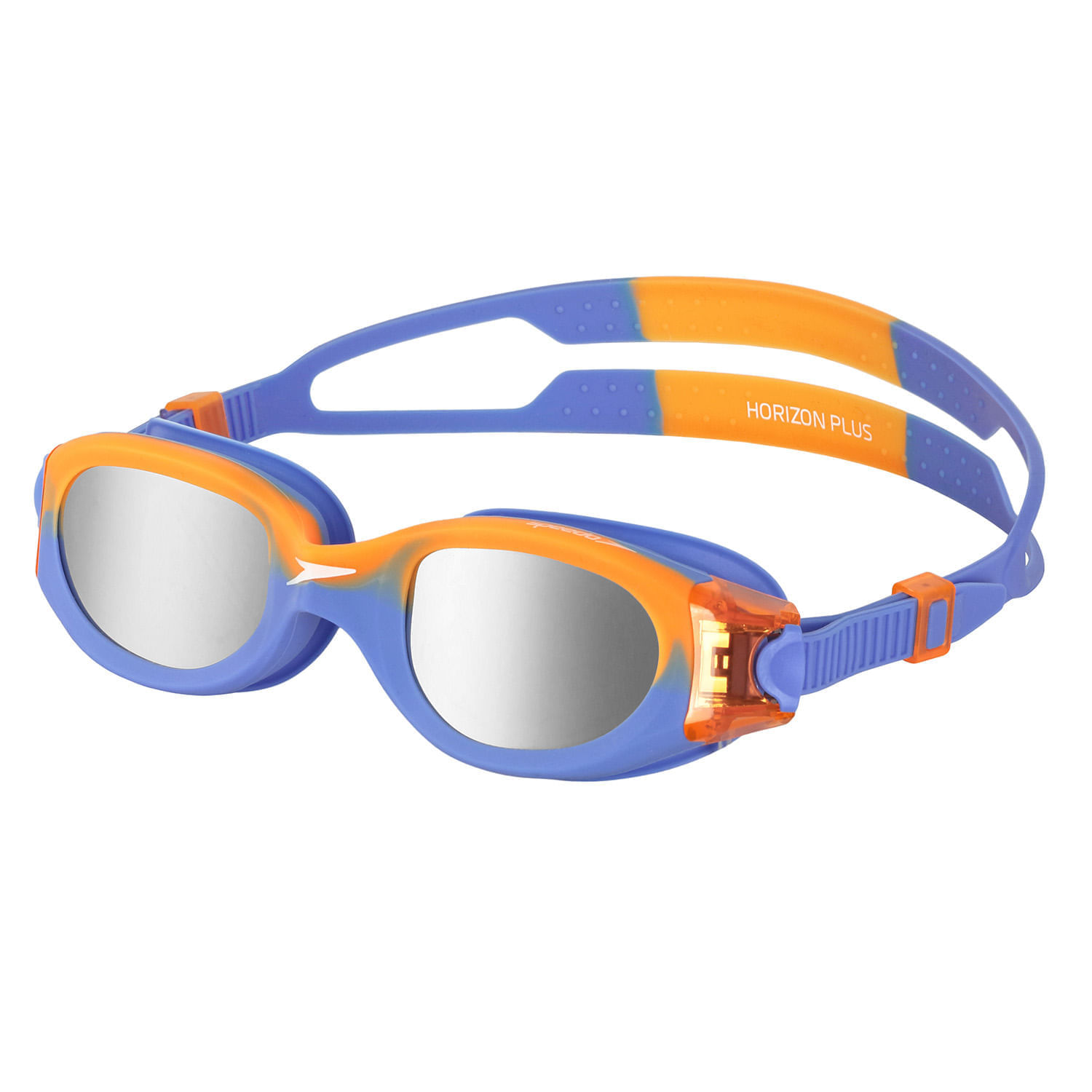 Óculos de natação espelhado Horizon Plus Mr - AZUL AZUL ESPELHADO