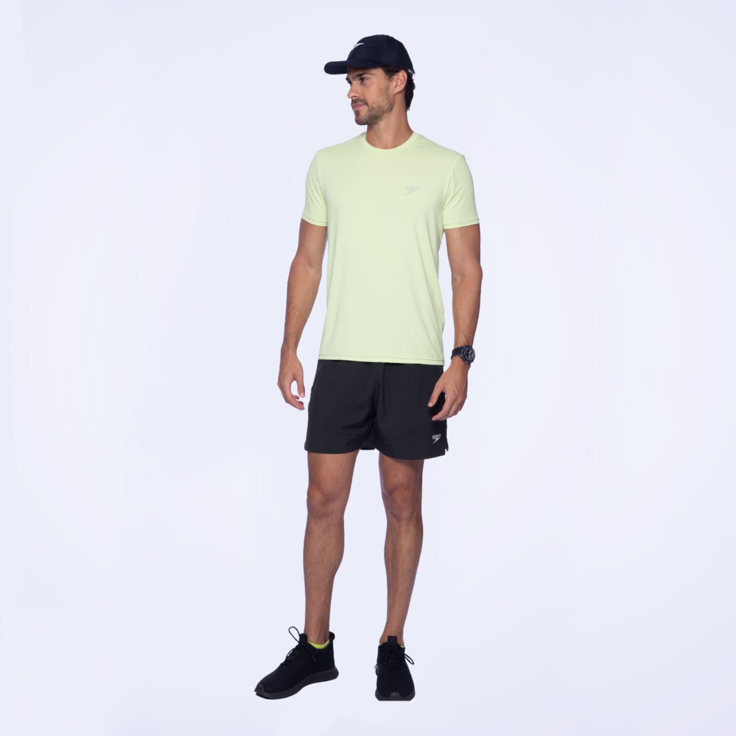 Camiseta Masculina Basic Run - MATCHA