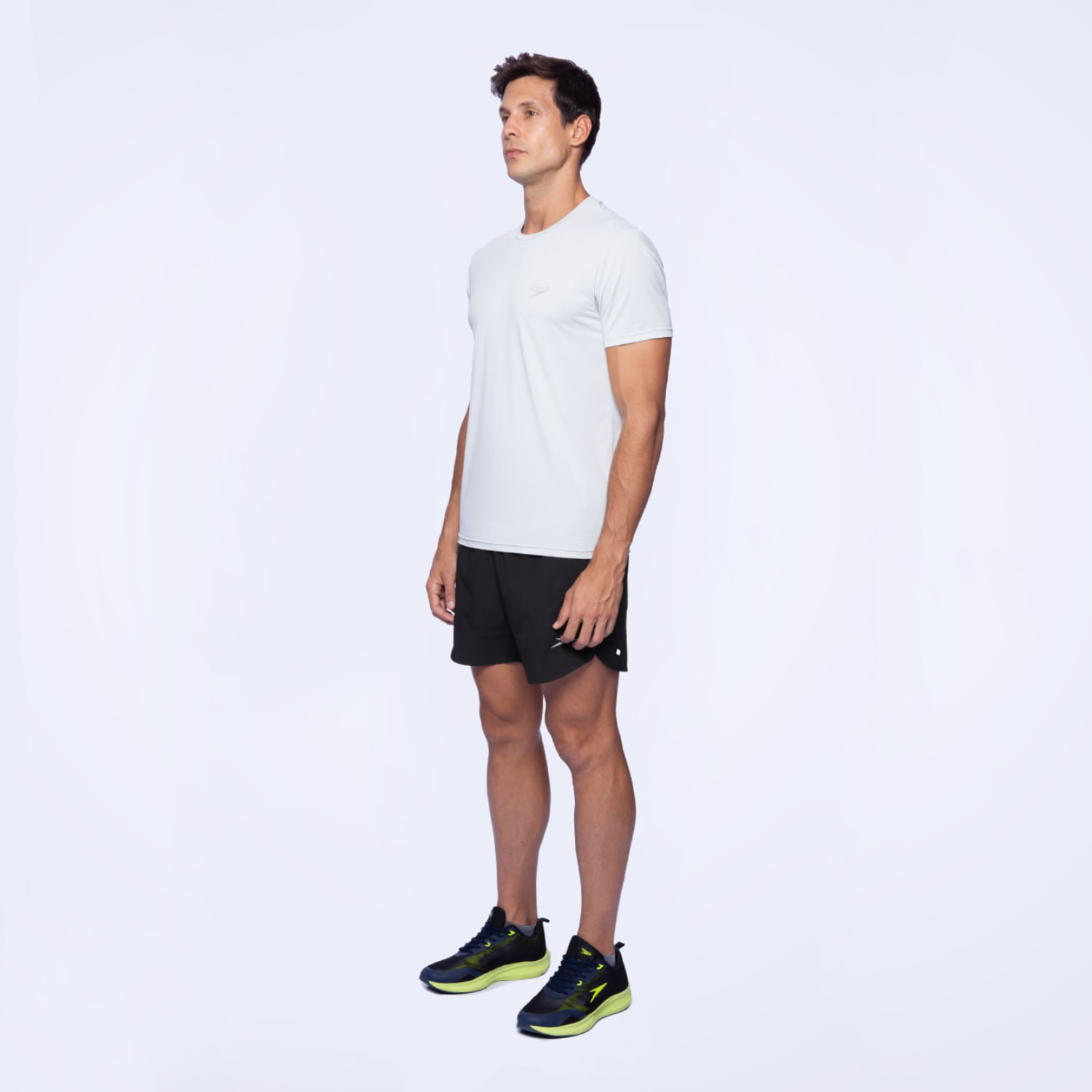 Camiseta Masculina Basic Run - NÉVOA