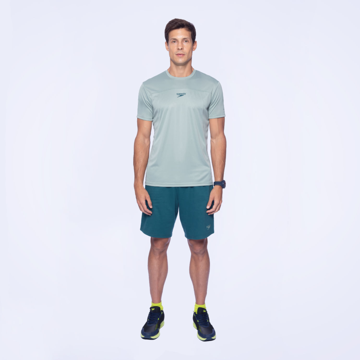 Camiseta Masculina Waves - VERDE SÁLVIA