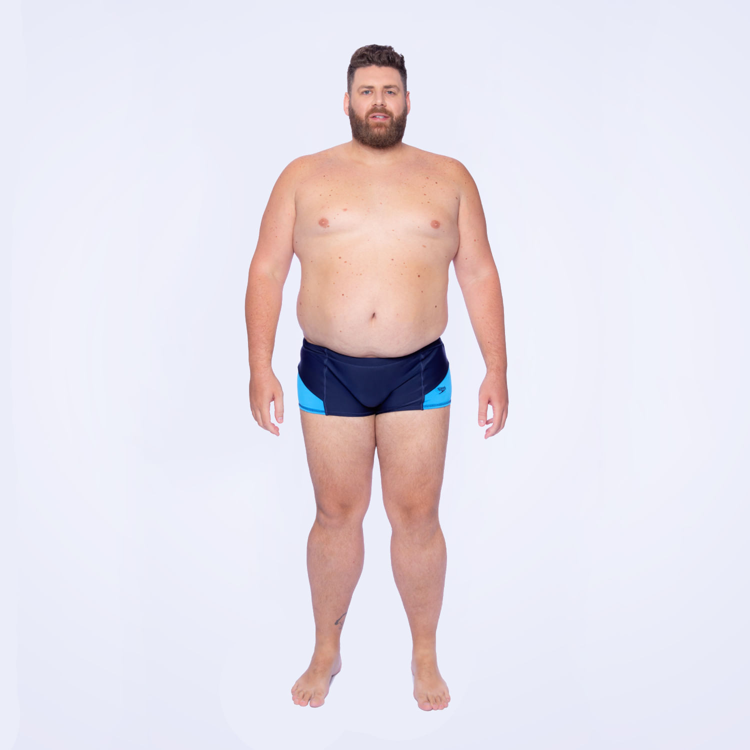 Sunga Plus Recortes Speedo+ - MARINHO CELESTE