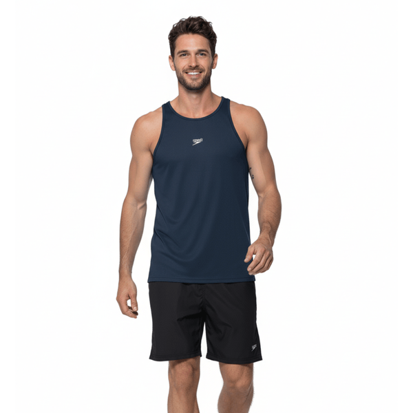 Regata Masculina Cavada Interlock - MARINHO P