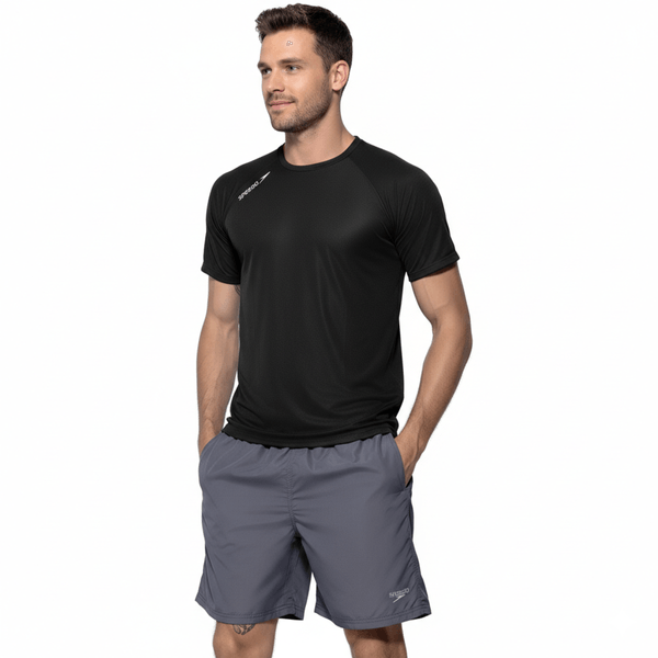 Camiseta Raglan Essential - PRETO GG