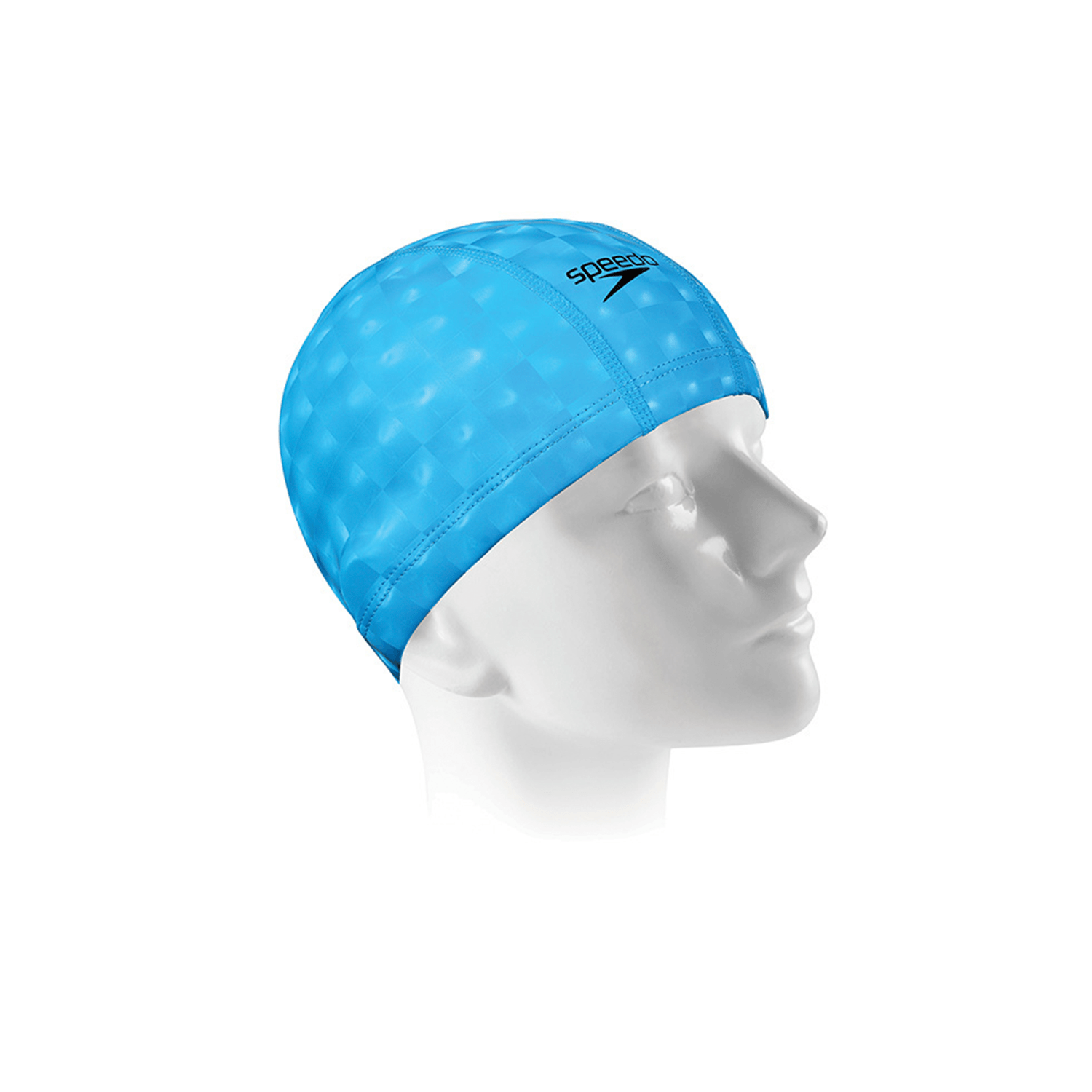 Touca de natação em tecido ultra confortavel - comfort 3D cap - AZUL