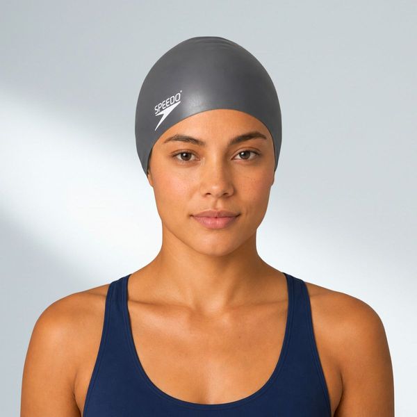 Touca de natação Big Swim Cap - CINZA ÚNICO
