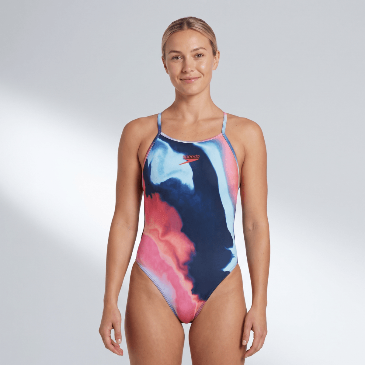 MAIÔ NEW CROSS SLIM FLUID TIDES - AZUL NOTURNO